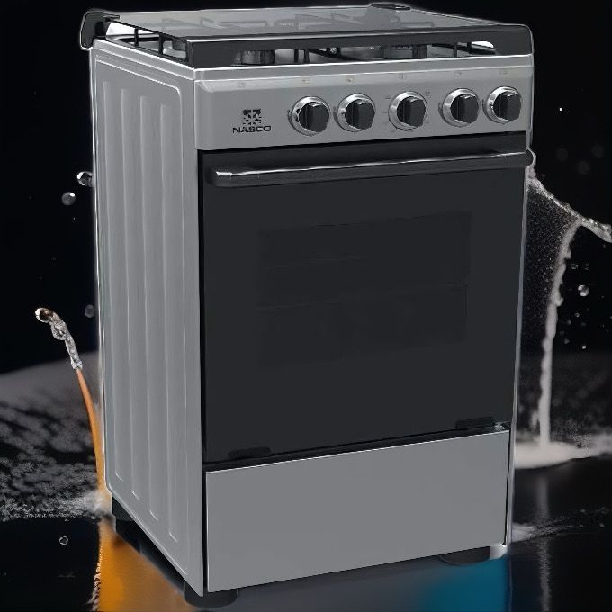 NASCO GAZINIERE ARGENT 4 FEUX