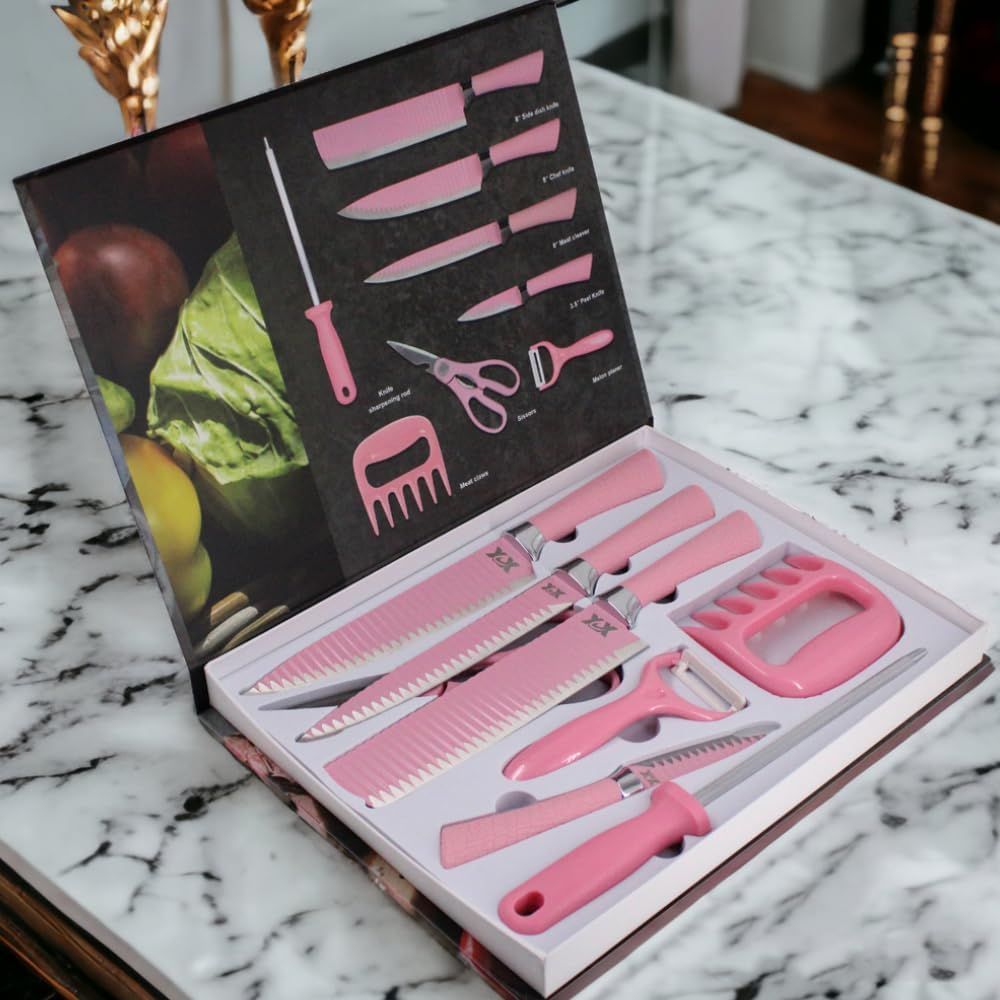 Ensemble de 8 couteaux de cuisine