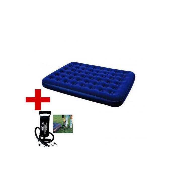 Matelas Gonflable + Pompe Offerte