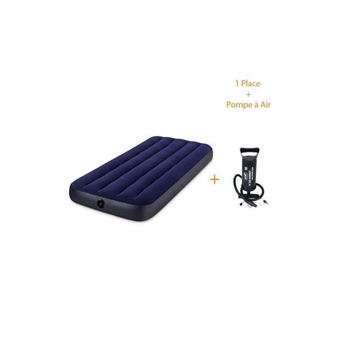 Matelas Gonflable + Pompe Offerte