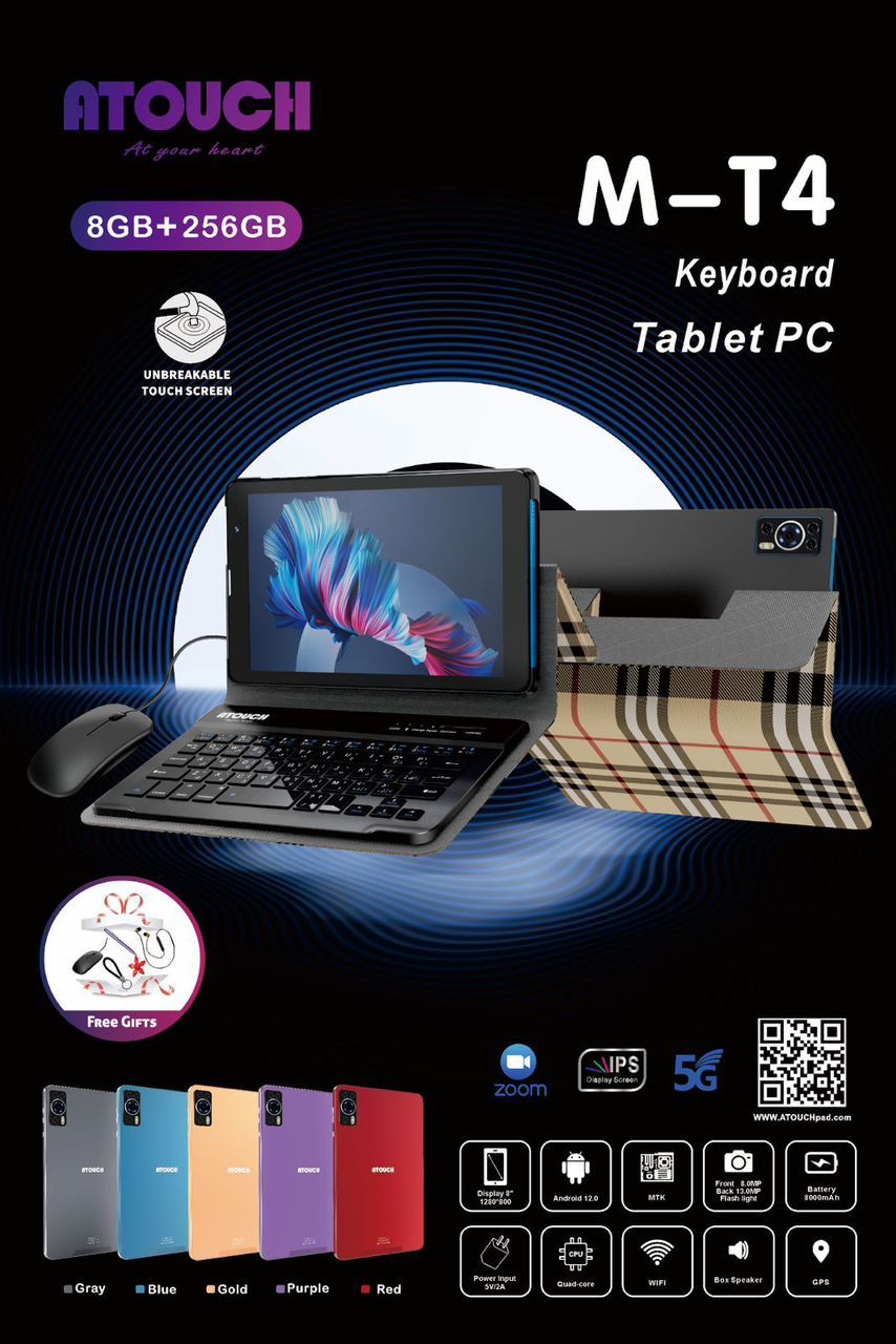 TABLETTE PC ATOUCH M-T4