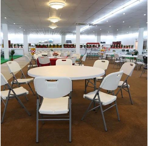 TABLE RONDE PLIANTE 1,50m