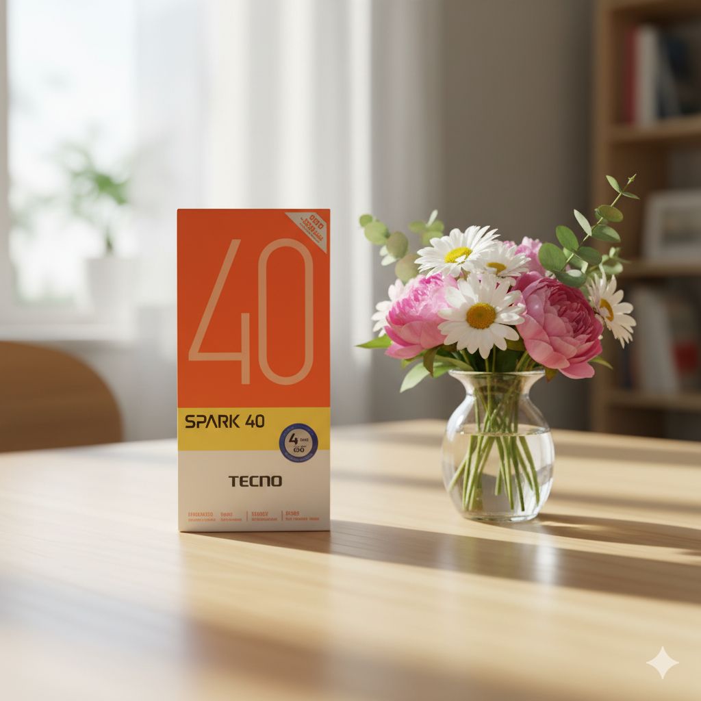 Techno Spark 40 8 Go de RAM. 128 Go interne