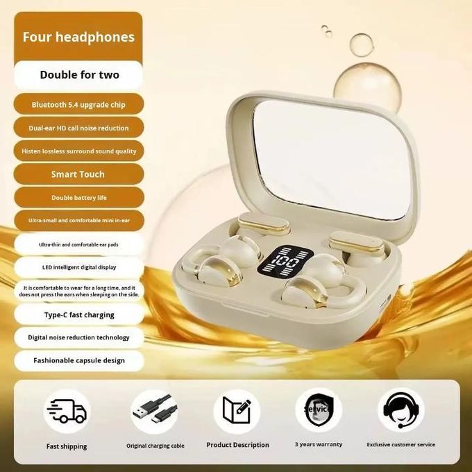 écouteurs Bluetooth TWS 2 EN 1