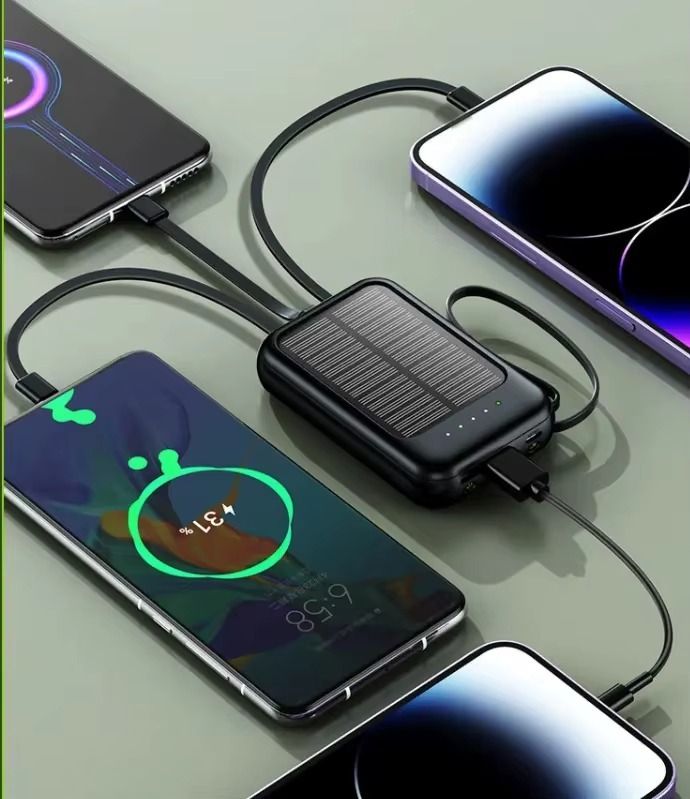 Power bank solaire 20000 mAh.