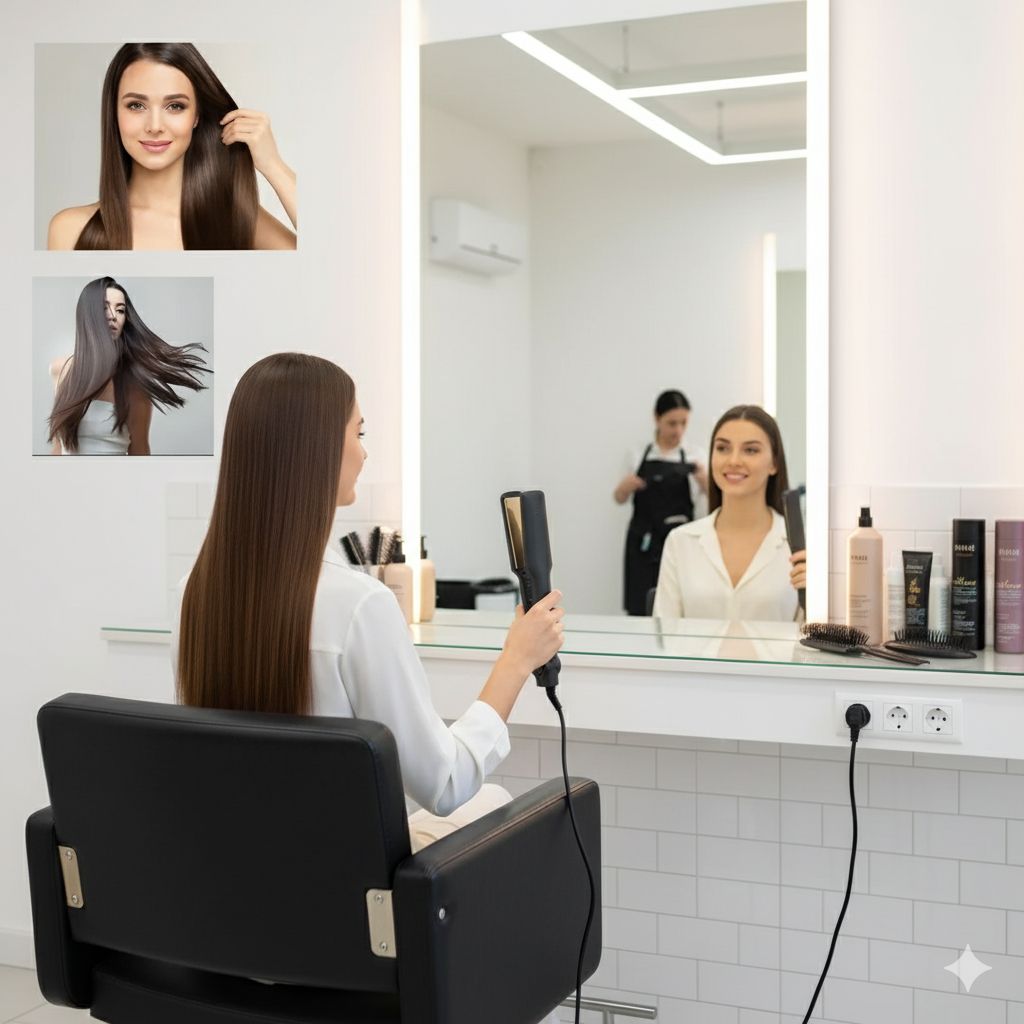 lisseur de cheveux professionnel Kemei KM-