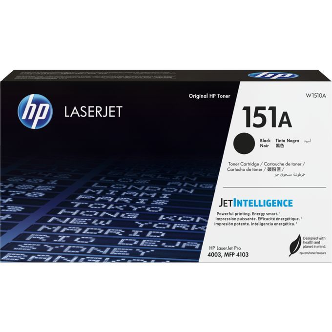 cartouche de toner laser HP 151A (W1510A).