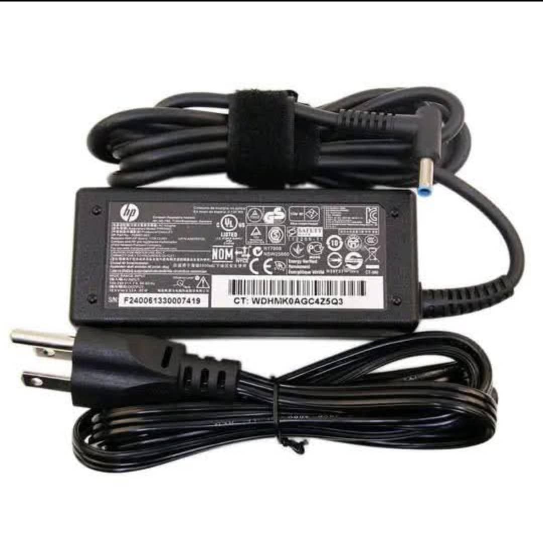 chargeur HP bout Bleu 65w