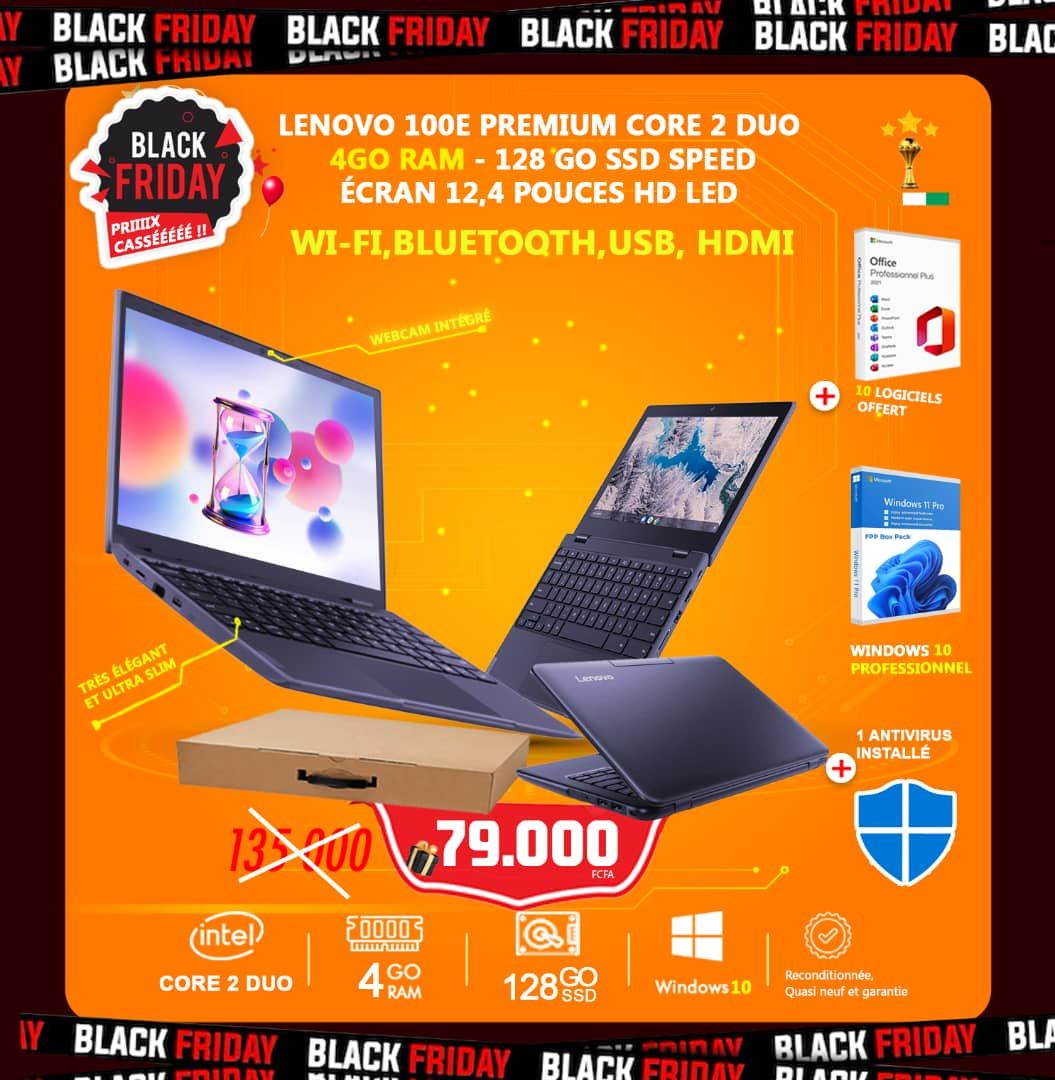 Ordinateur portable Lenovo 100E Dual Core