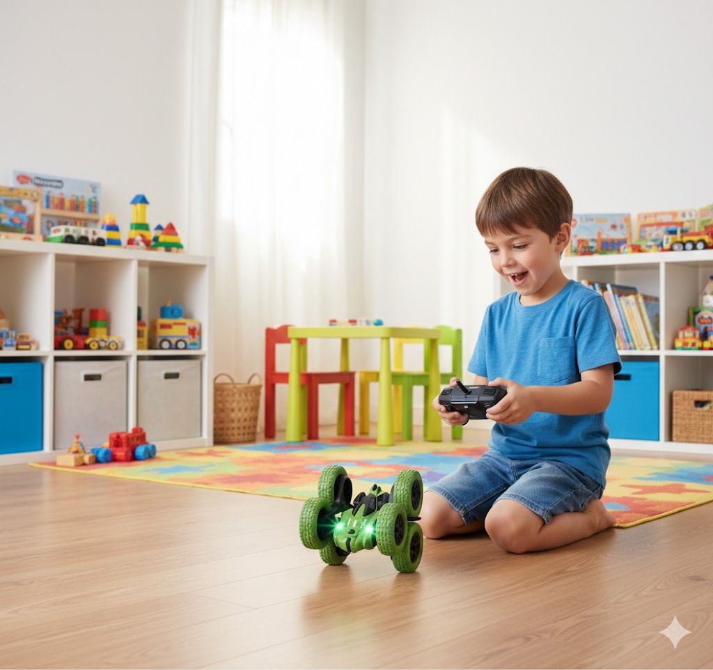 Voiture acrobatique télécommandée