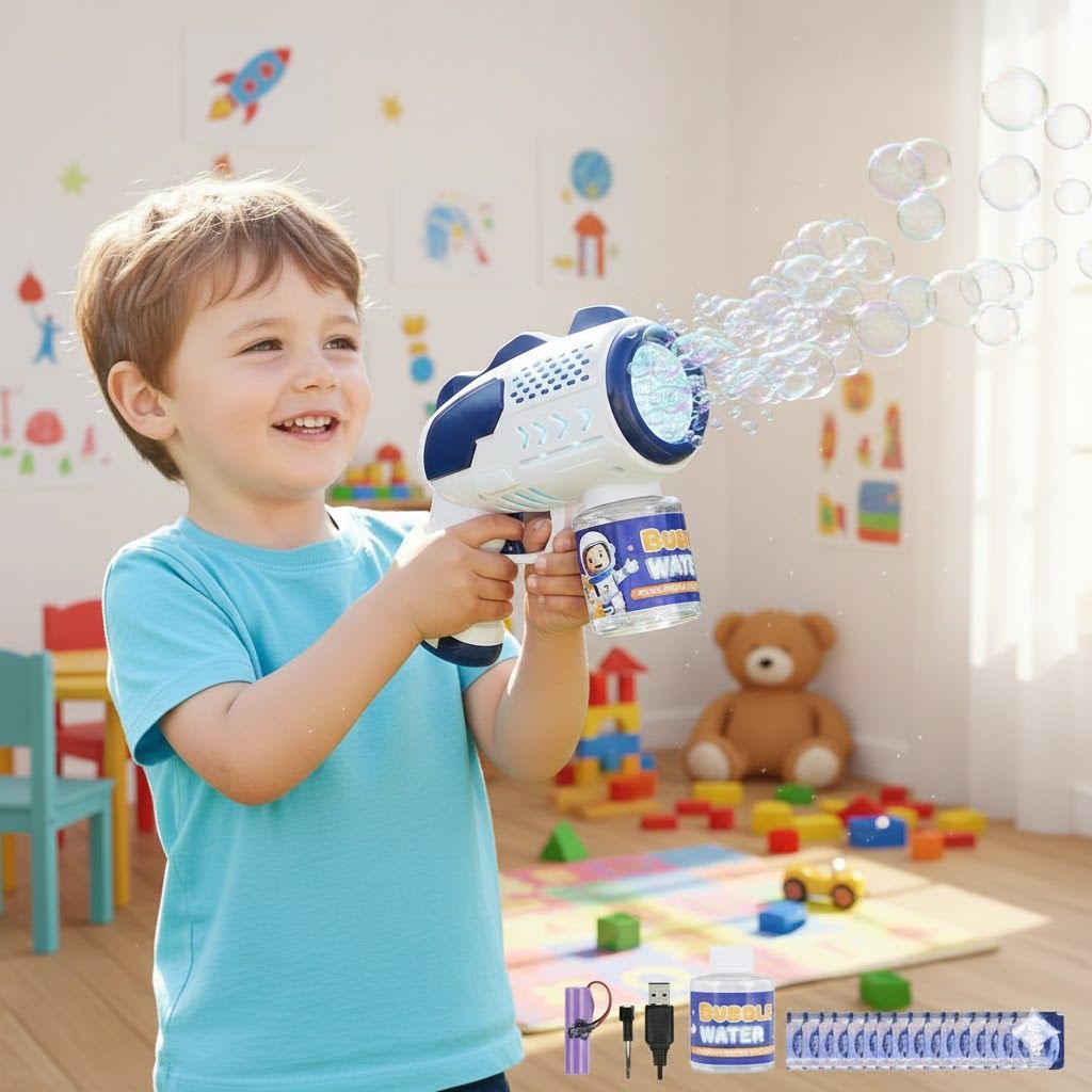 Pistolet à bulles électrique