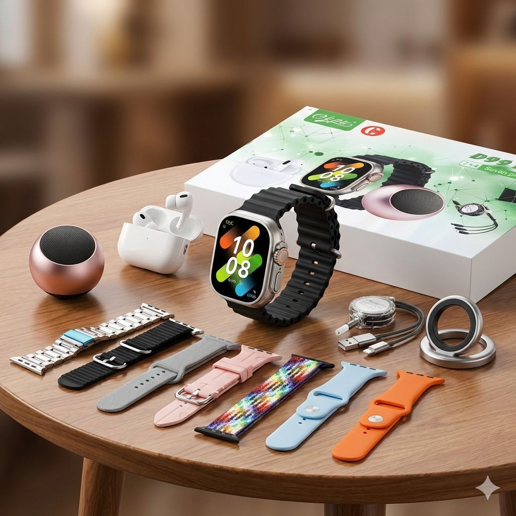 Montre Connectée D99 Plus – Montre intelligente 11 en 1