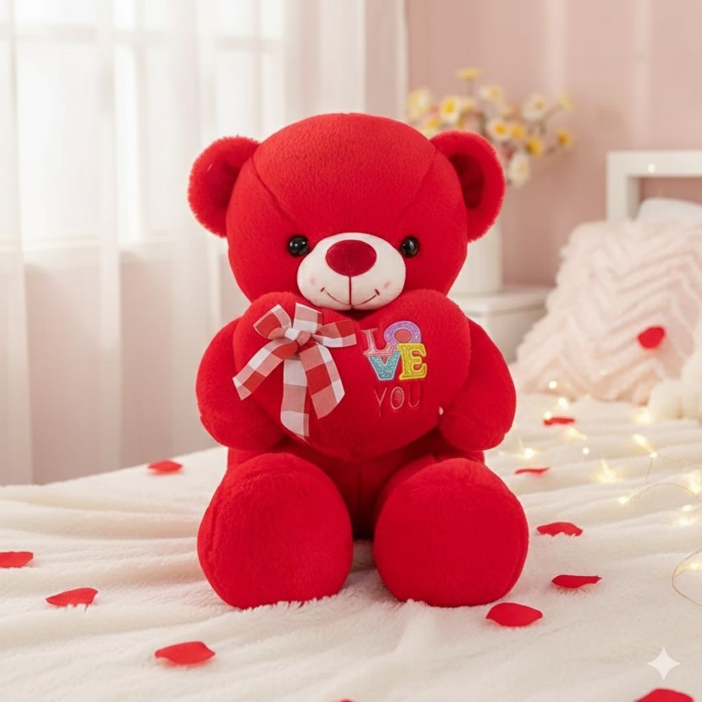 Ours en Peluche Géant Spécial Saint-Valentin