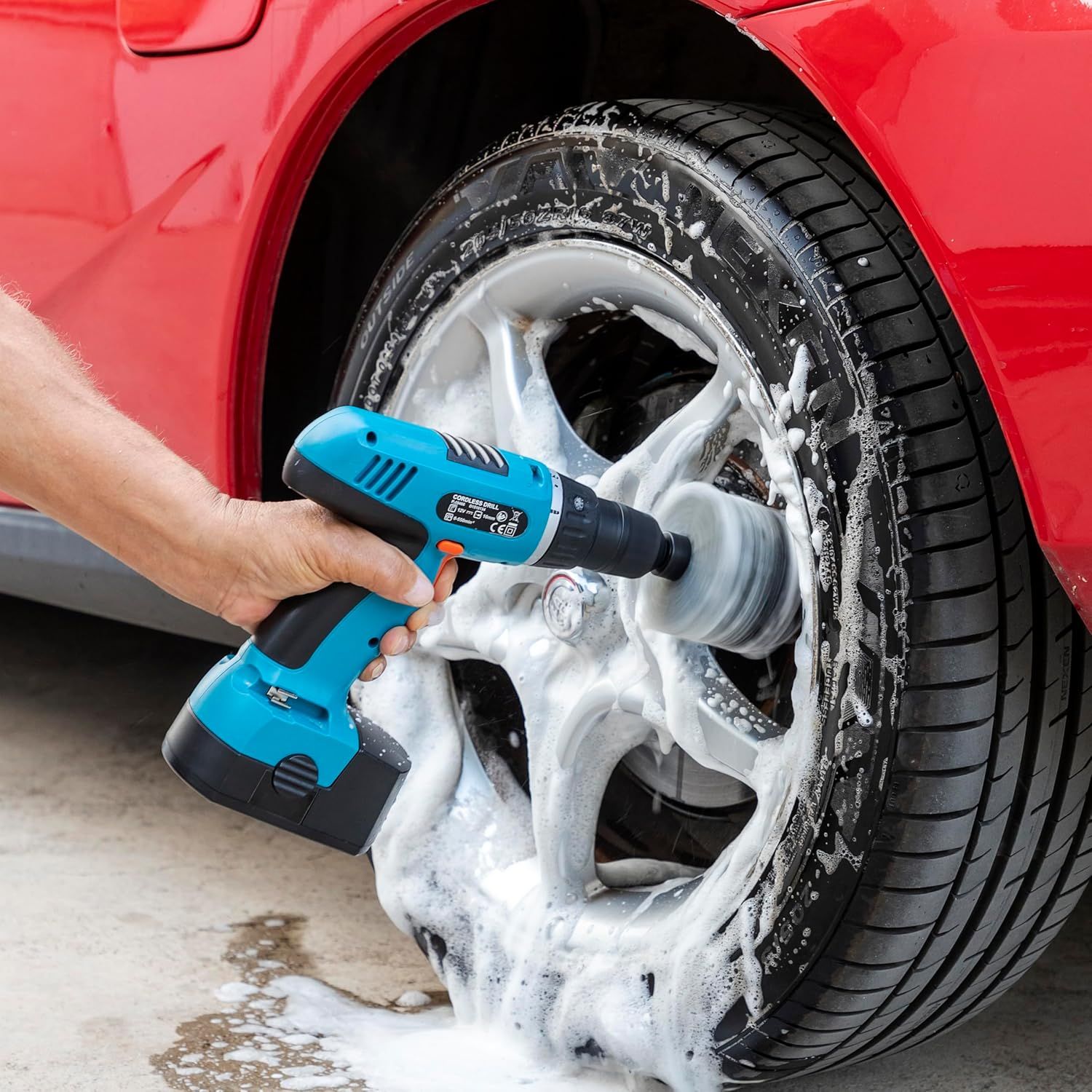 Ensemble de Brosses de Nettoyage pour Perceuse