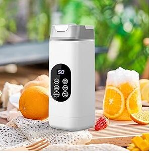 Mixeur Portable USB avec Affichage Numérique – Blender Smoothie Rechargeable
