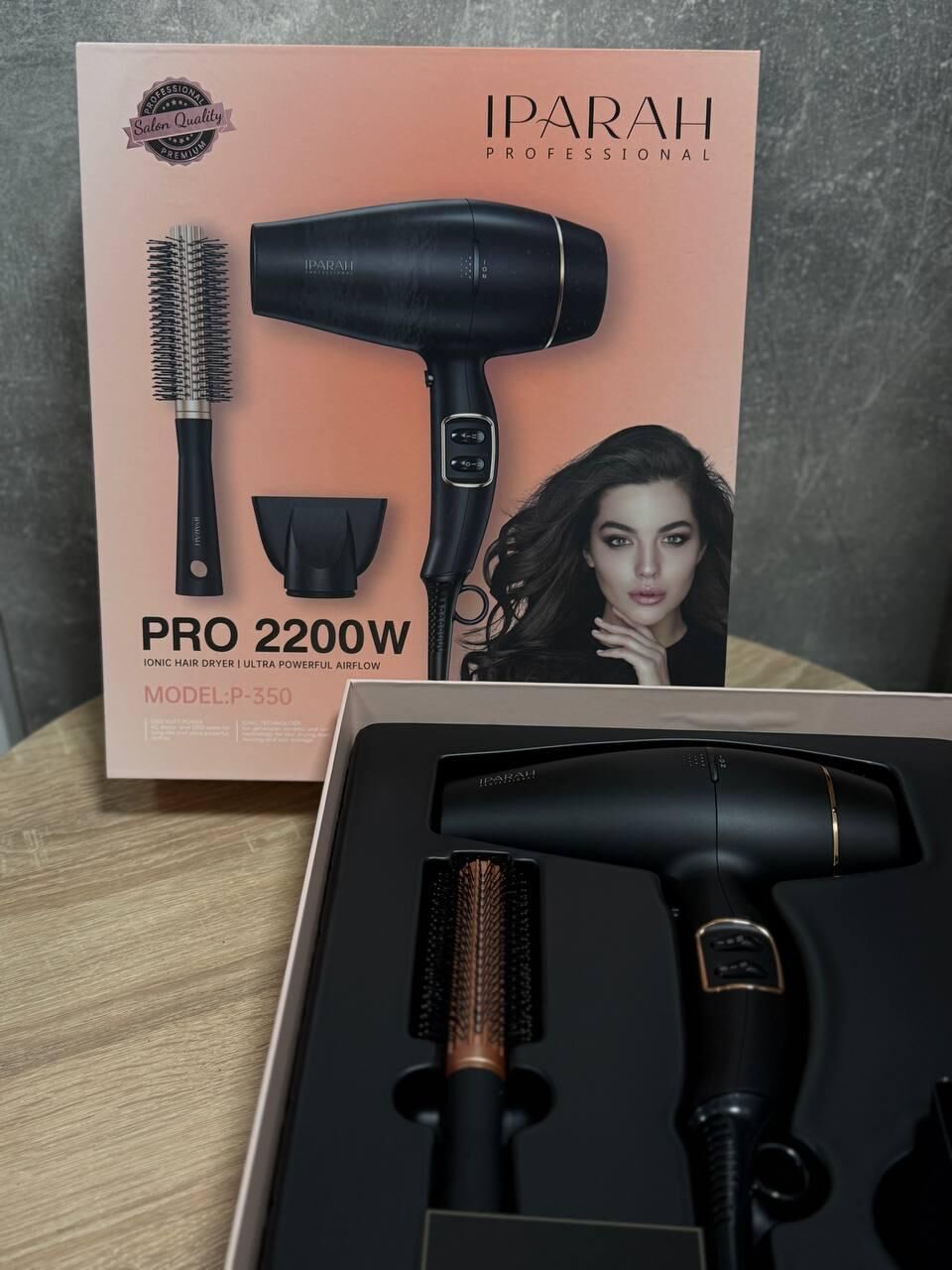 sèche-cheveux professionnel IPARAH PRO 2200W (Modèle P-350)