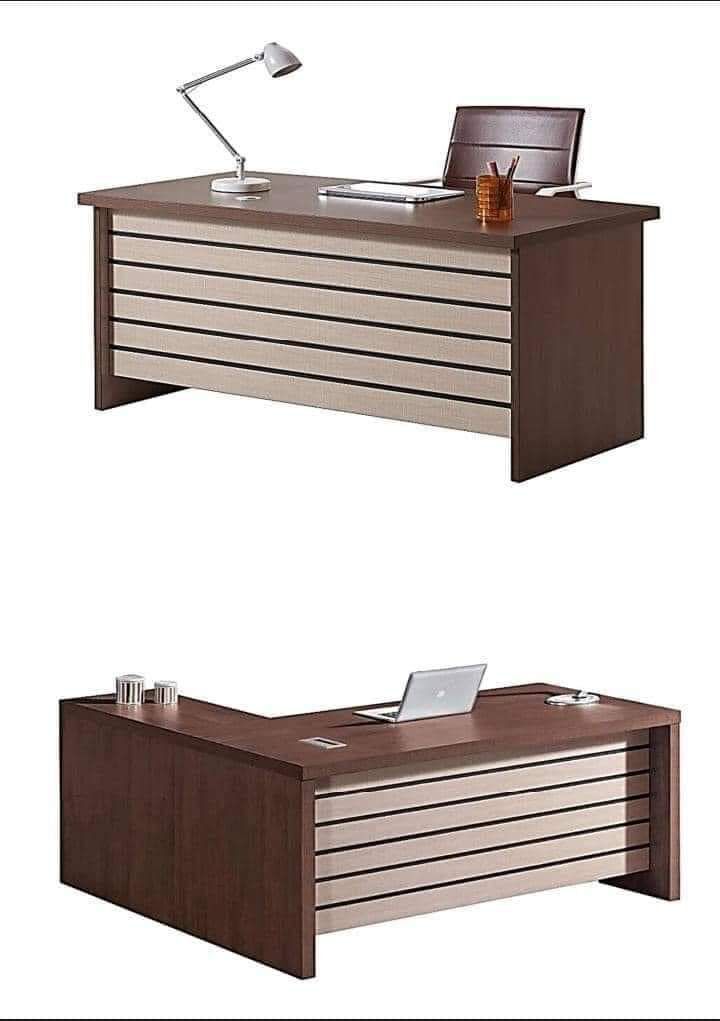 table bureau avec retour