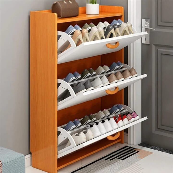 Armoire de rangement de chaussures